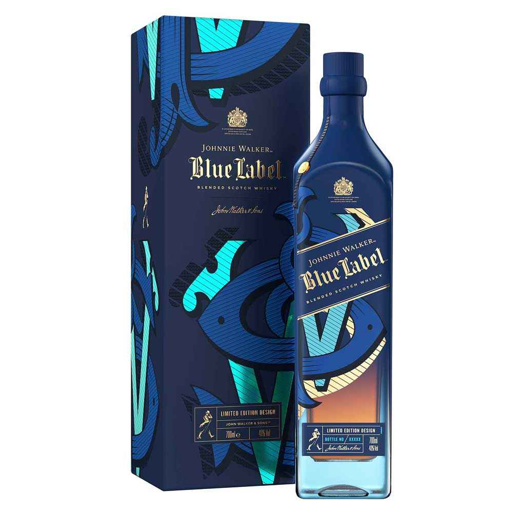 Johnnie Walker Blue Label Whisky 70cl 2.0 Icons Bottle