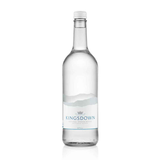 Kingsdown Still Spring Water 24x 500ml Glass Bottles