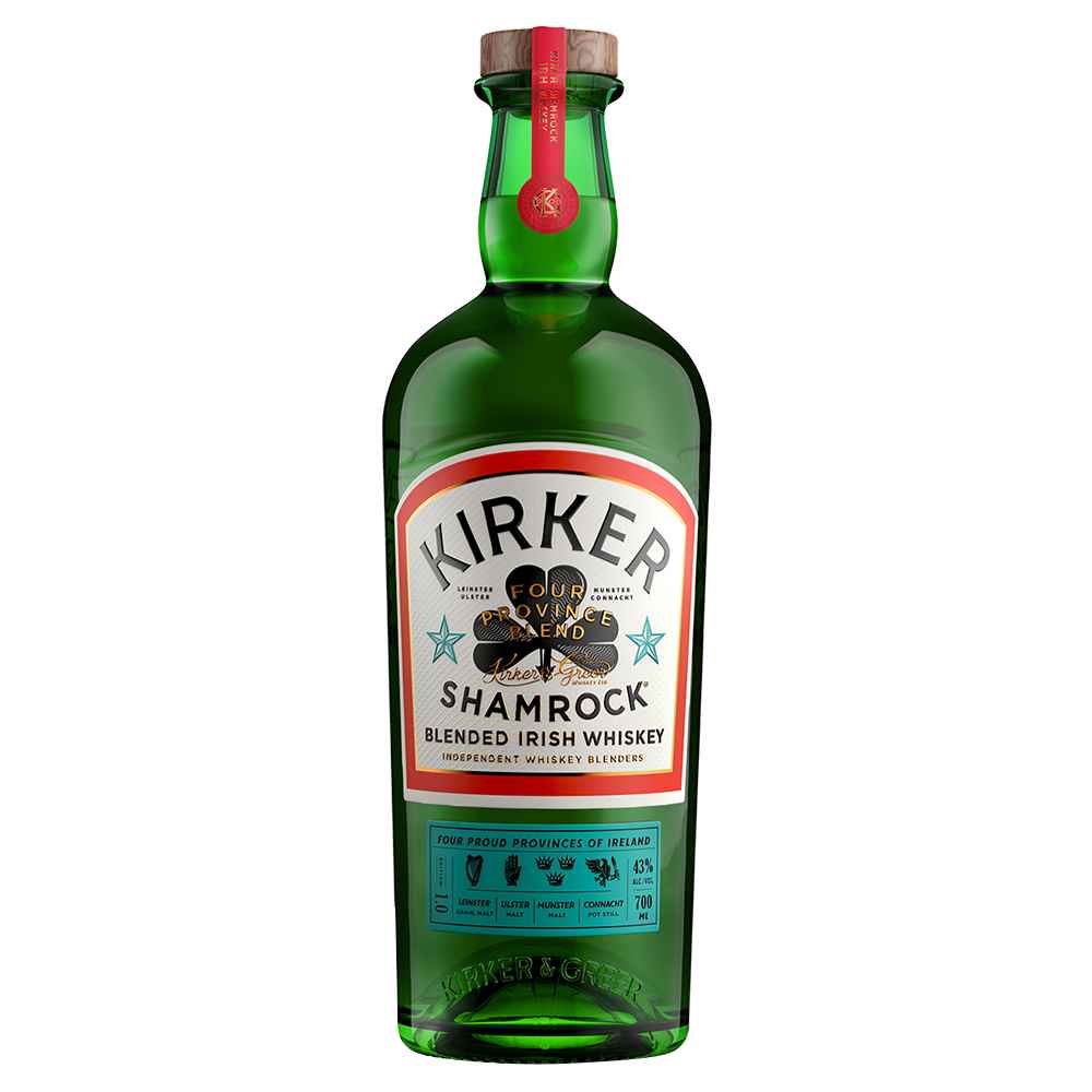 Kirker Shamrock Blended Irish Whiskey 70cl