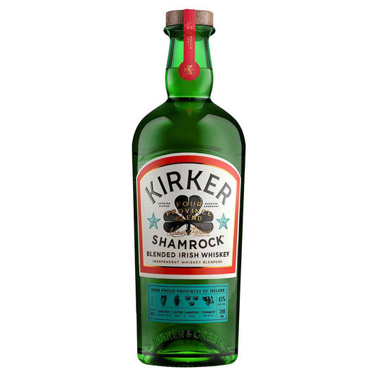Kirker Shamrock Blended Irish Whiskey 70cl