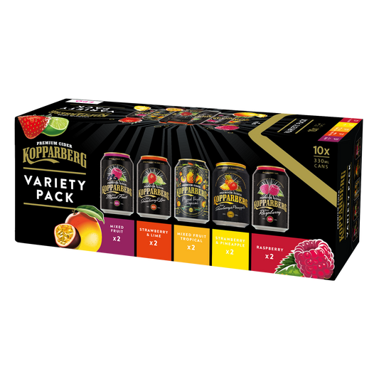 Kopparberg Premium Cider 10x 330ml Variety Pack