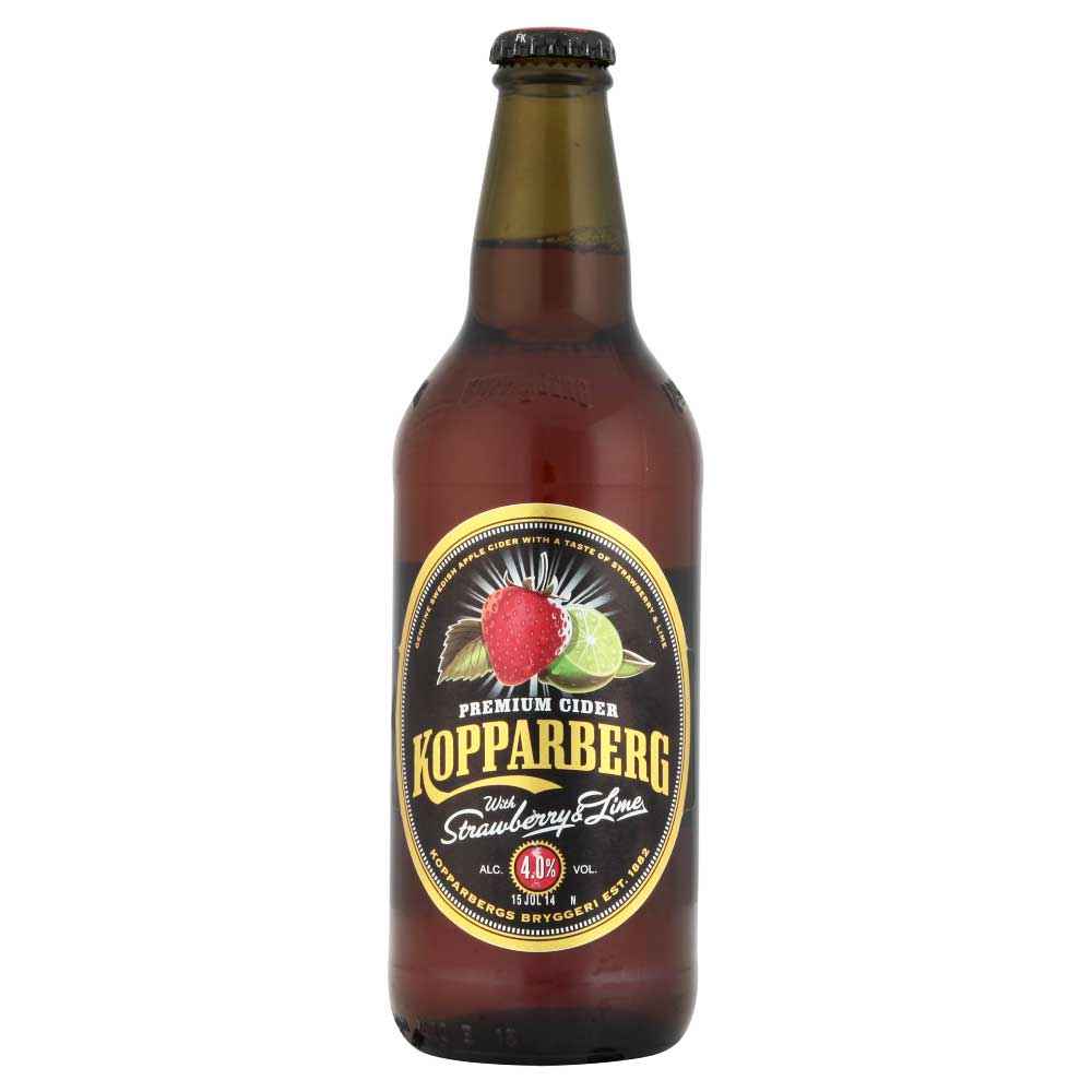 Kopparberg Strawberry & Lime Premium Cider 15x 500ml