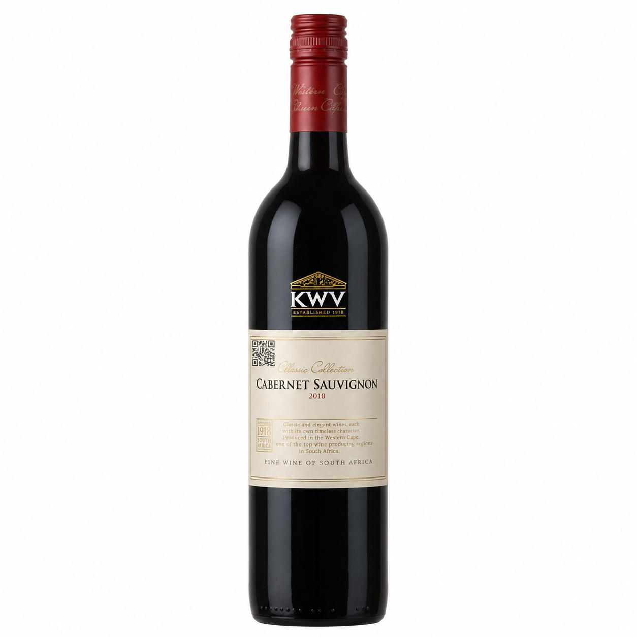 KWV Lifestyle Cabernet Sauvignon Red Wine 75cl