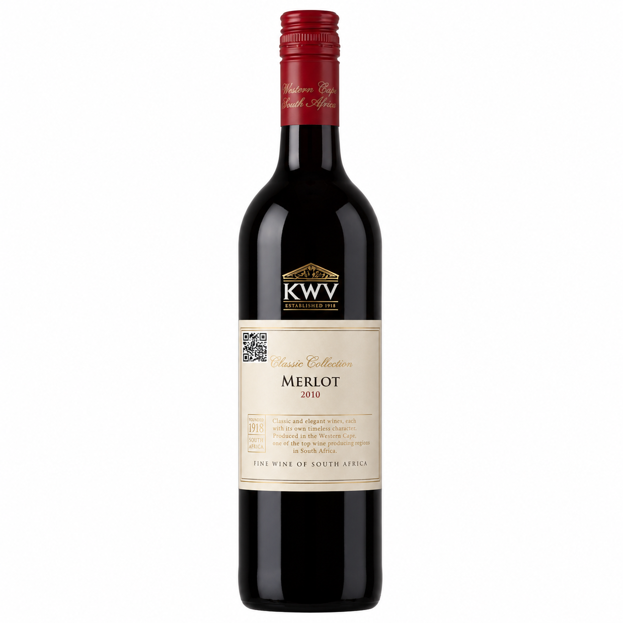 KWV Lifestyle Merlot Red Wine 75cl