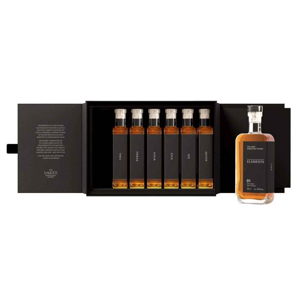 The Lakes Whiskymaker's Project Elements Whisky 7x 20cl Set