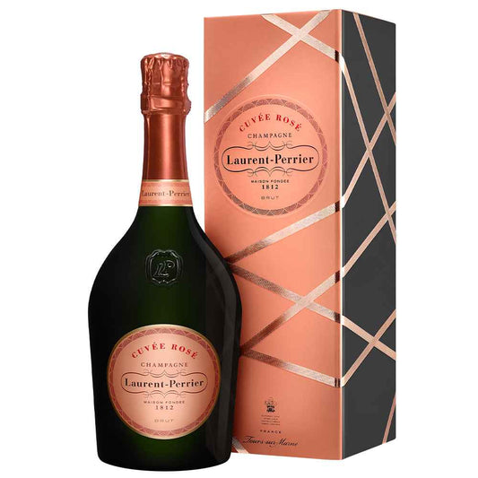 Champagne Laurent Perrier Cuve Ros 75cl Gift Box