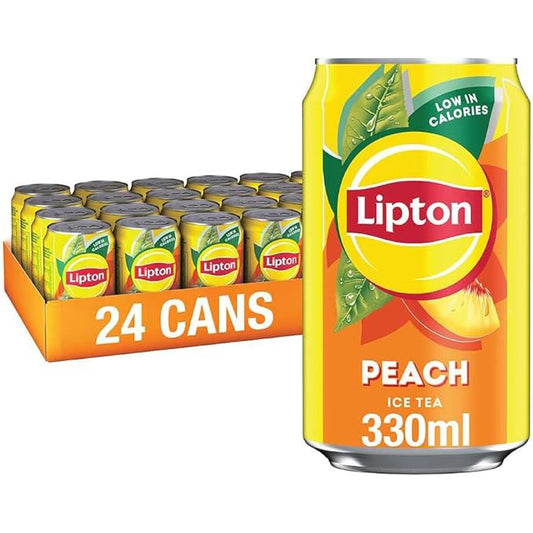 Lipton Ice Tea Peach Cans 24 x 330ml