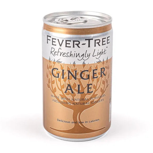 Fever Tree Light - Ginger Ale Cans 3 x 8 x 150ml