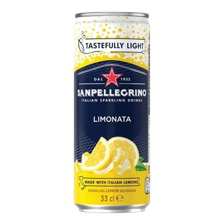 San Pellegrino Limonata (Lemon) 24 x 330ml Cans