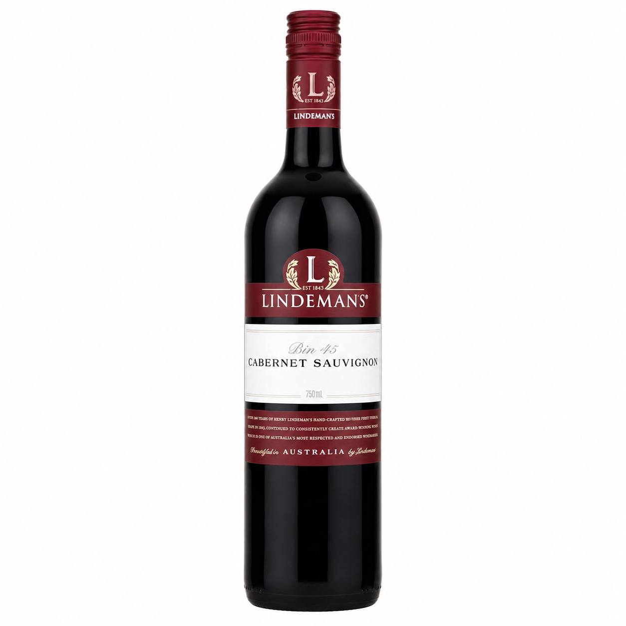 Lindemans Bin 45 Cabernet Sauvignon Red Wine 75cl