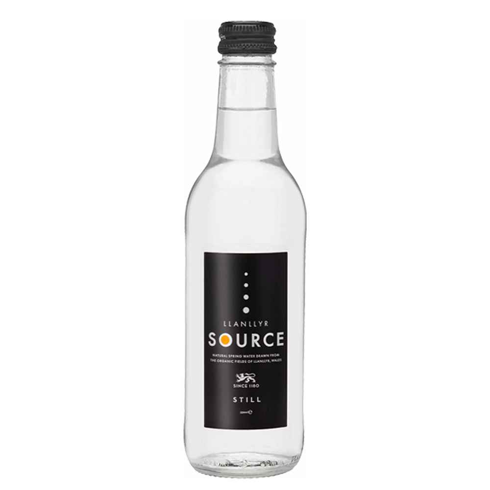 Llanllyr Source Still Water 24x 330ml Glass Bottles
