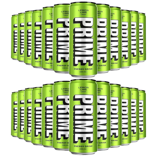 Prime Energy  Lemon Lime 24 x 330ml