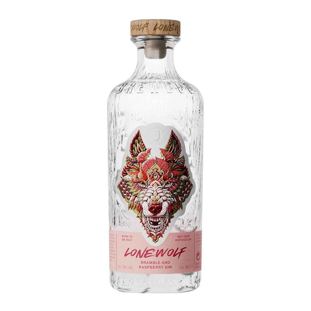 Lone Wolf Bramble & Raspberry Gin 70cl