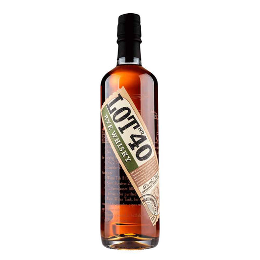 Lot 40 Rye Whisky 70cl