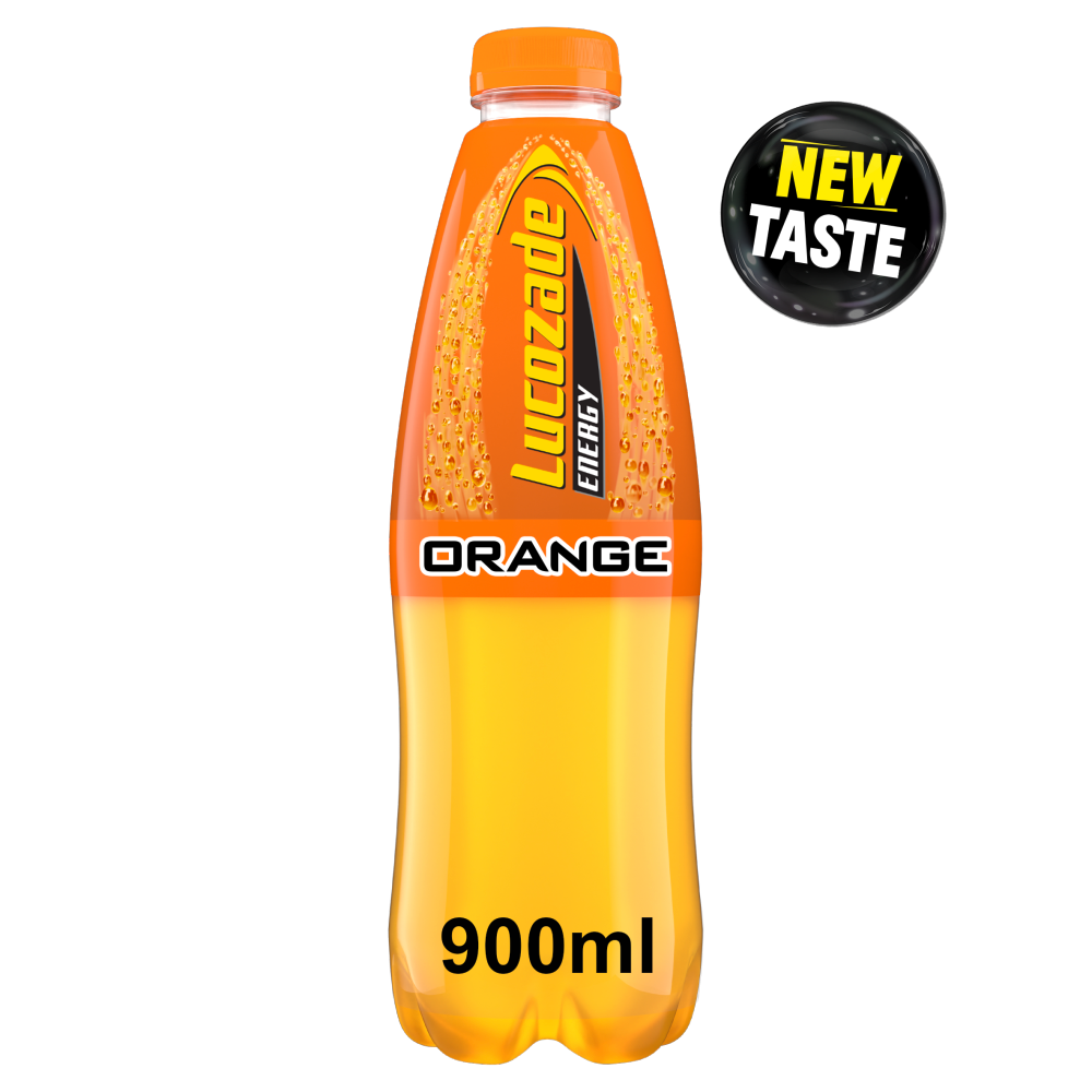 Lucozade Orange Energy Drink 12x 900ml
