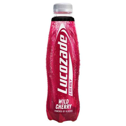 Lucozade Cherry Energy Drink 12x 380ml