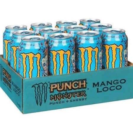 Monster Energy Mango Loco 12 x 500ml
