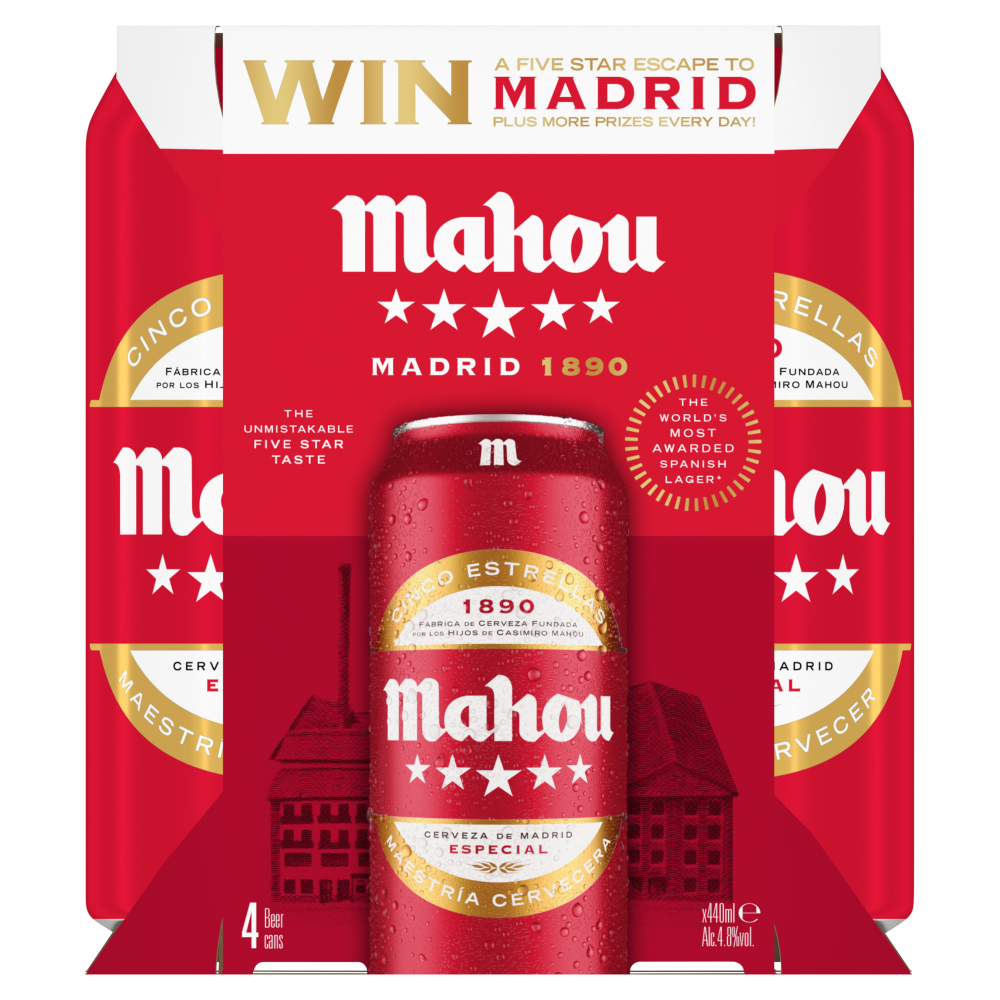 Mahou Beer 24x 440ml