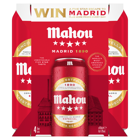 Mahou Beer 24x 440ml