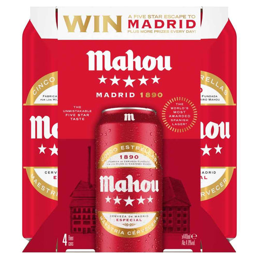 Mahou Beer 10x 440ml