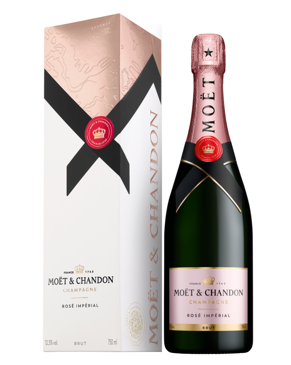 Moet & Chandon Imperial Rose Champagne Gift Box 75cl