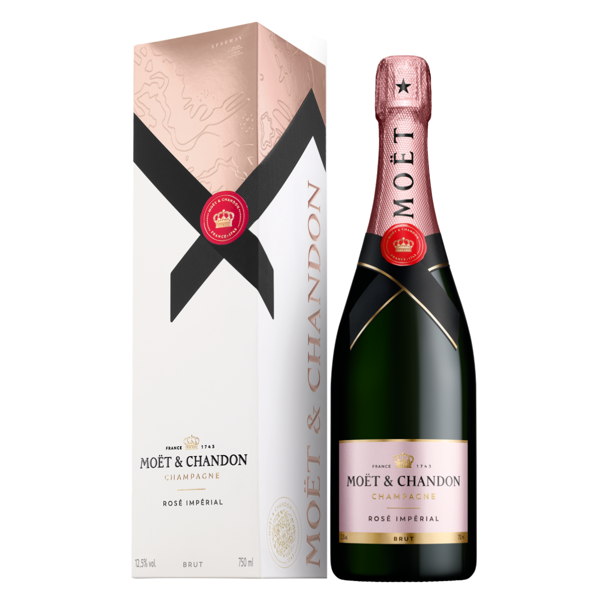 Moet & Chandon Imperial Rose Champagne Gift Box 75cl