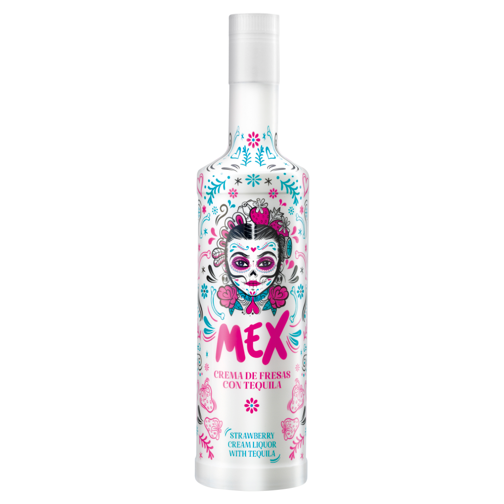 Mex Strawberry Tequila Cream Liqueur 70cl