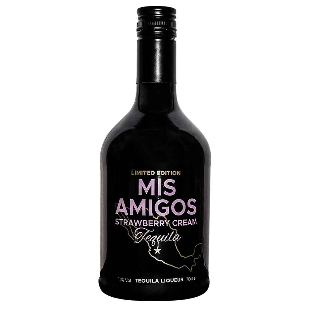 Mis Amigos Strawberry Cream Tequila Liqueur 70cl