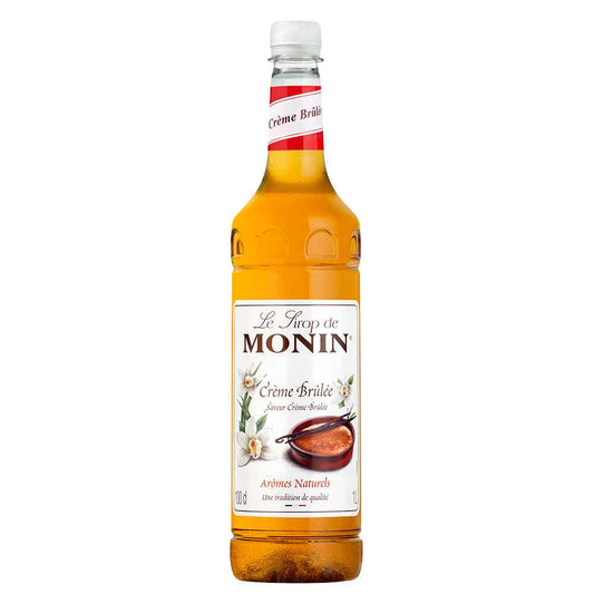 Monin Creme Brulee Syrup 1 Ltr