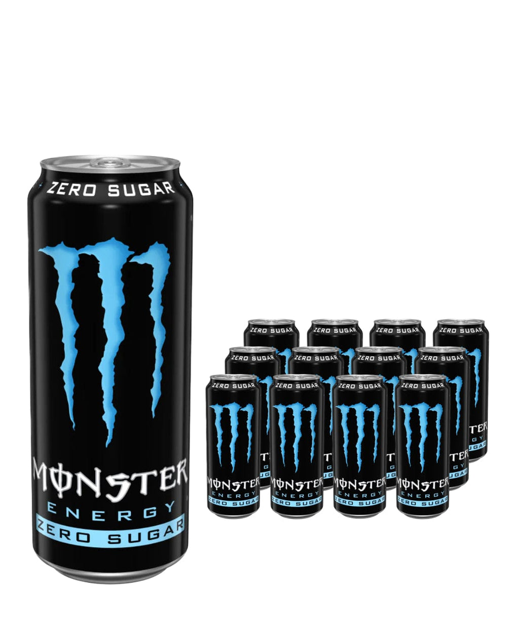 Monster Zero Sugar Energy Drink 12x 500ml