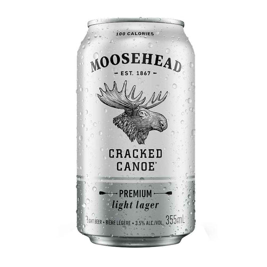 Moosehead Cracked Canoe Lager 355ml Can