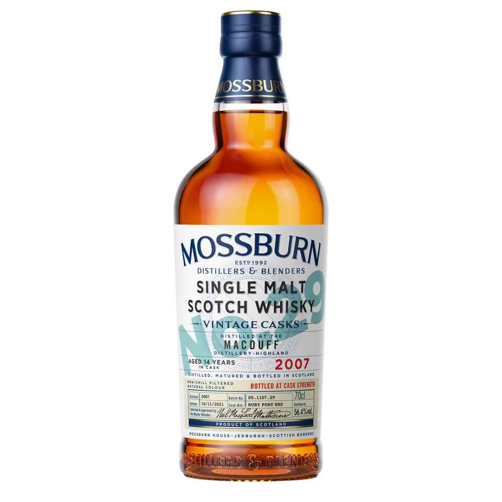 Mossburn No29 Macduff 2007 14 Year Whisky 70cl