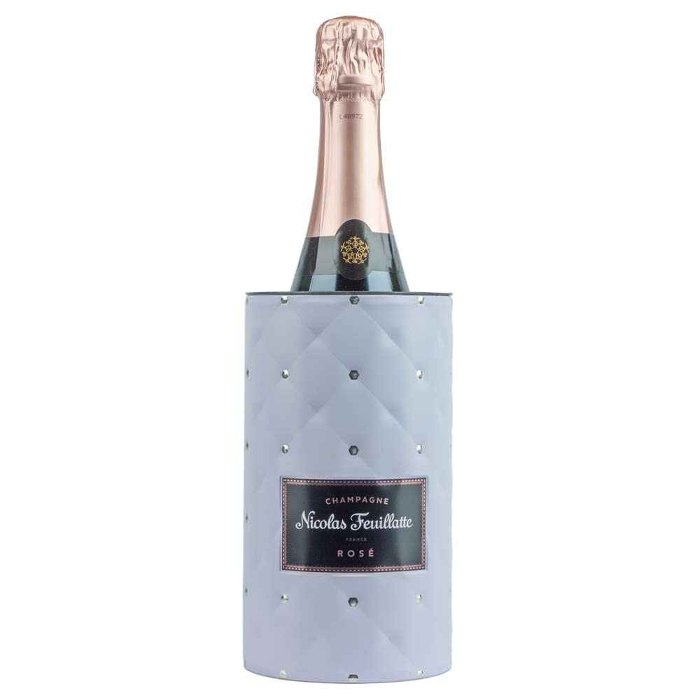 Nicolas Feuillatte Reserve Exclusive Rose NV Champagne 75cl Silver Cooler