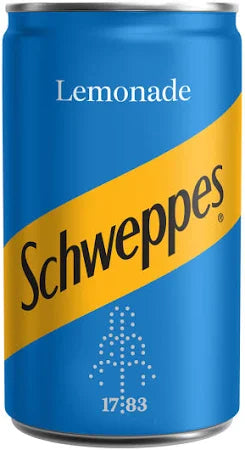 Schweppes Lemonade Travel Cans 24 x 150ml