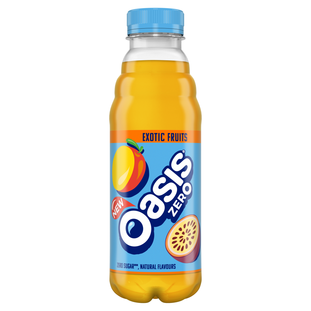 Oasis Zero Exotic Fruits 12x 500ml