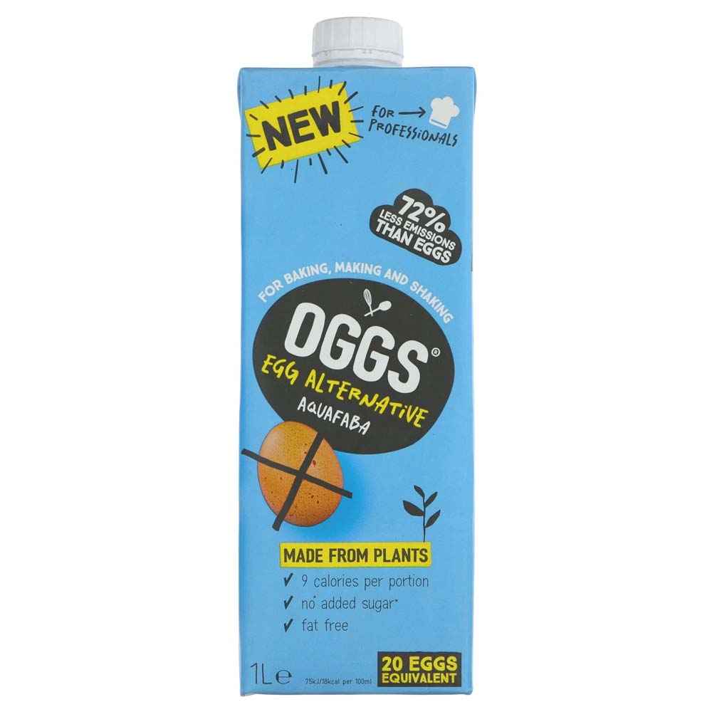 OGGS Egg Alternative Aquafaba 1Ltr