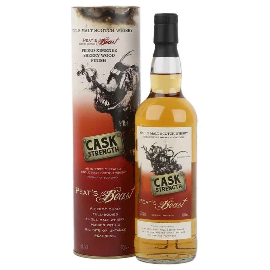 Peats Beast Cask Strength Single Malt Whisky 70cl