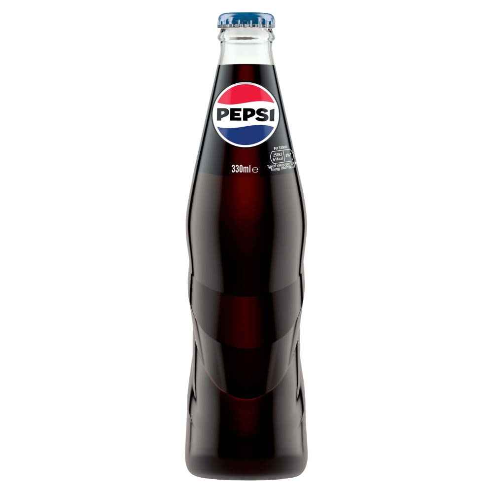 Pepsi 24x 330ml Glass Bottles