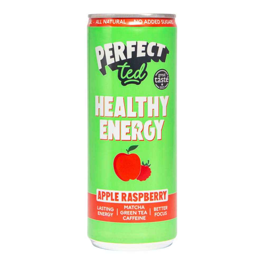 Perfect Ted Apple Raspberry Healthy Energy Matcha 250ml