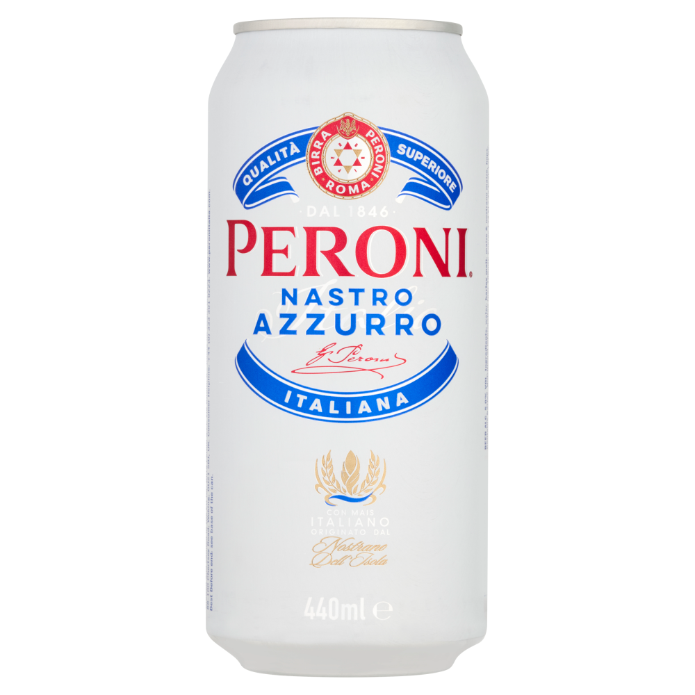 Peroni Nastro Azzurro Premium Lager 20x 440ml Cans