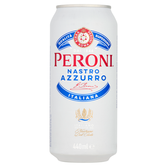 Peroni Nastro Azzurro Premium Lager 20x 440ml Cans