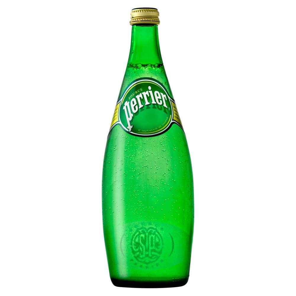 Perrier Sparkling Mineral Water 24x 330ml Glass Bottle
