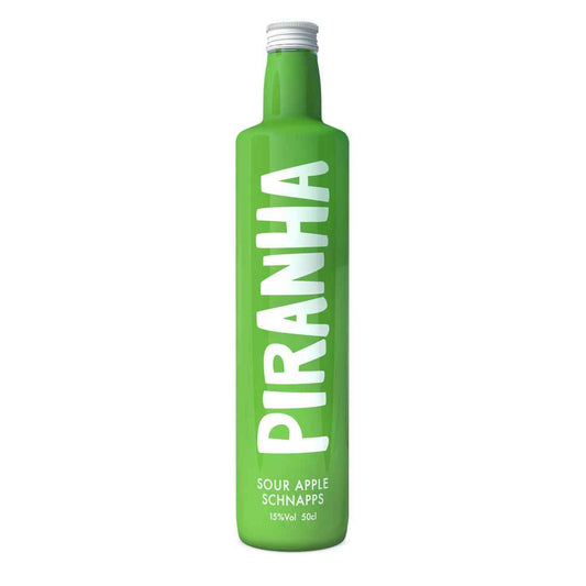 Piranha Sour Apple Schnapps 50cl