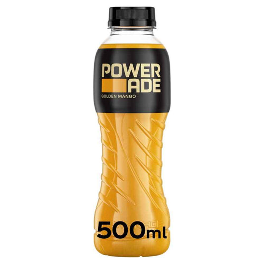 Powerade Golden Mango Energy Drink 12x500ml