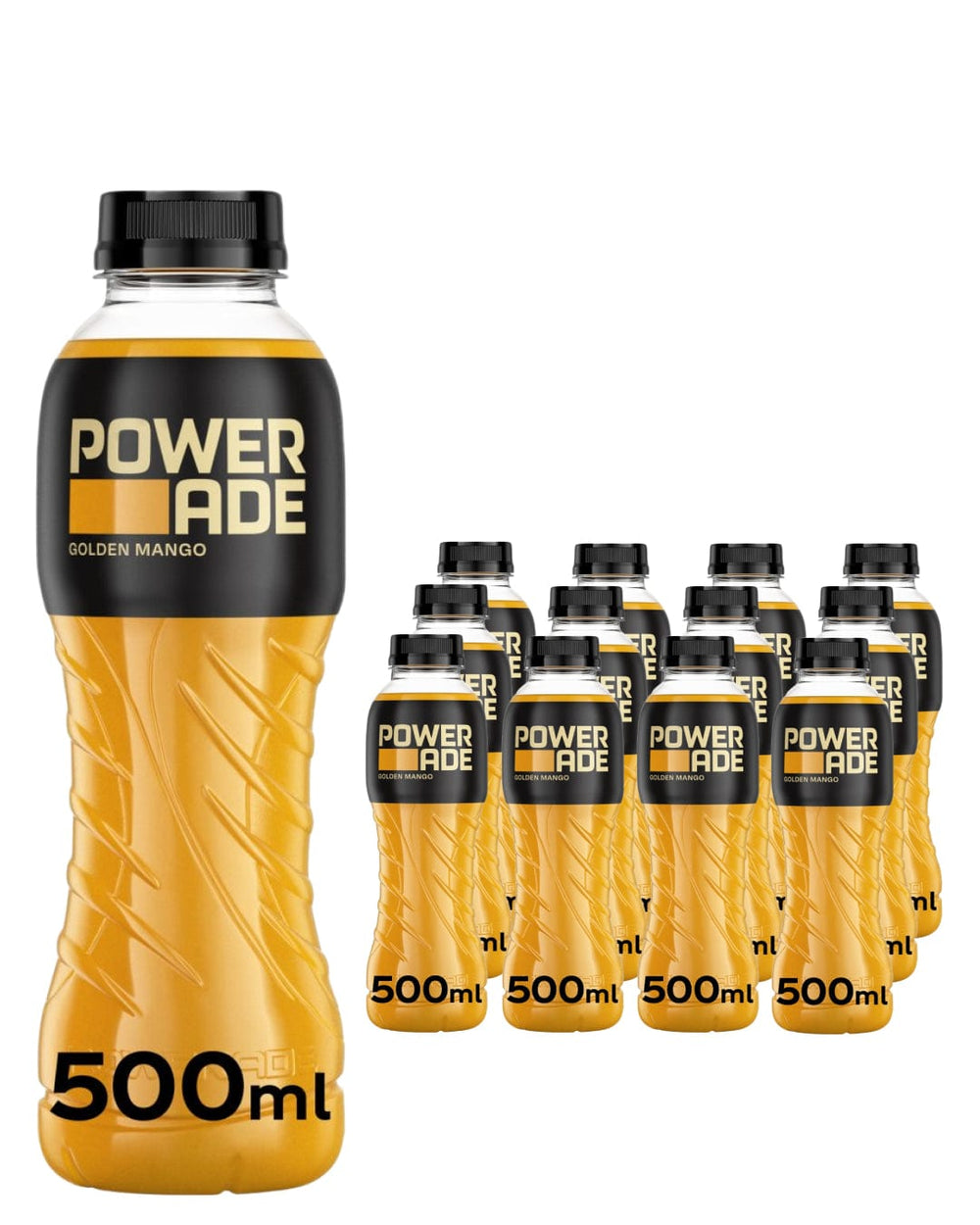 Powerade Golden Mango Energy Drink 12x500ml