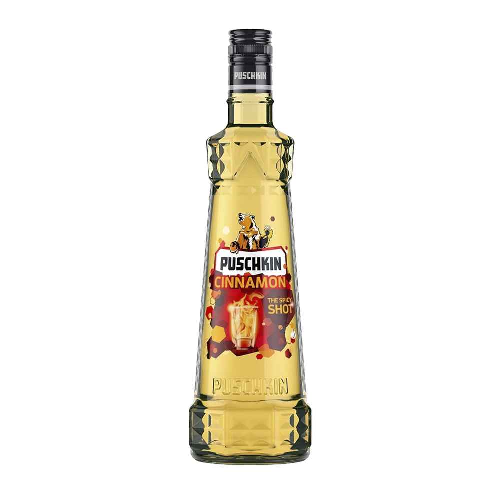 Puschkin Cinnamon Vodka Liqueur 70cl