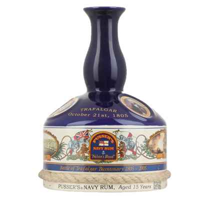 Pussers Decanter 15 Year Rum 1 Ltr
