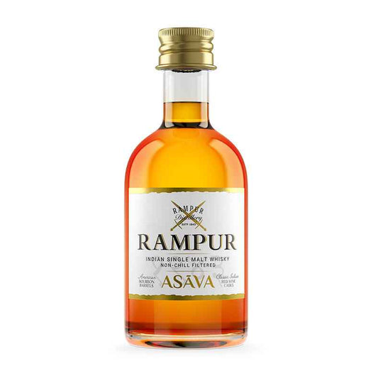 Rampur Asava Whisky 5cl Miniature