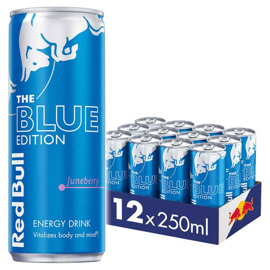 Red Bull The Blue Edition Energy Drink 12x 250ml