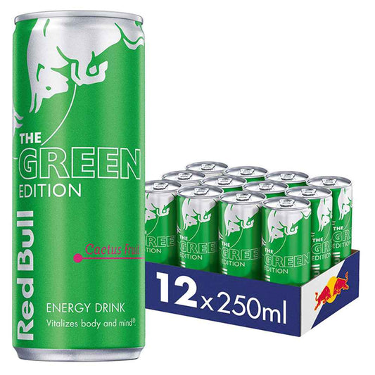 Red Bull The Green Edition Energy Drink 12x 250ml